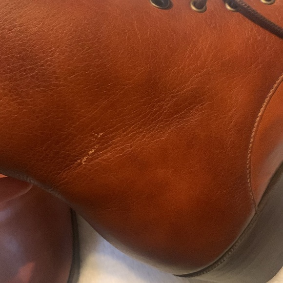 Christy Dawn The Dawn Boot Walnut Leather Sz 9 Lace Up Dress Handmade - Picture 11 of 13